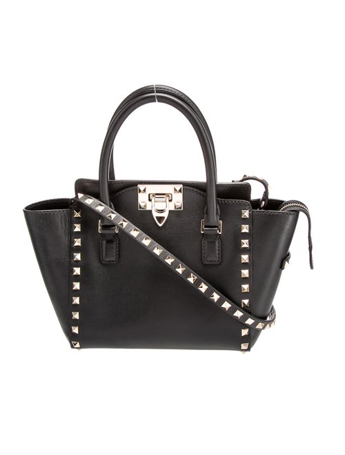 Valentino Rockstud Top Handle Bag