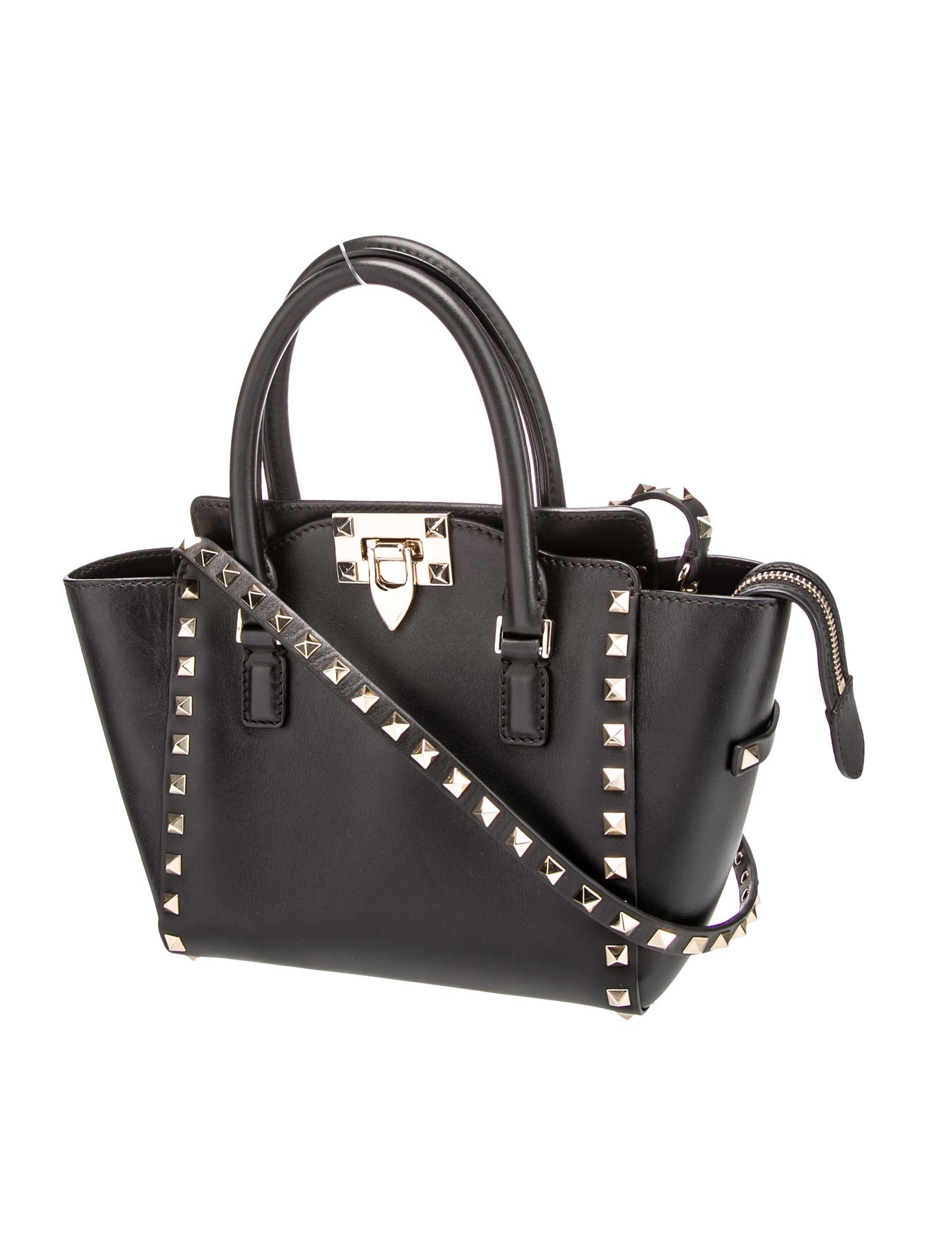 Valentino Rockstud Top Handle Bag