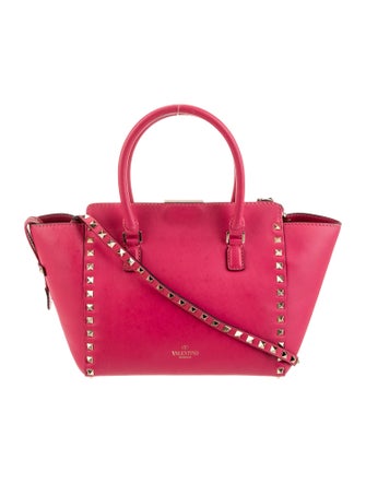 Valentino Rockstud Top Handle Bag