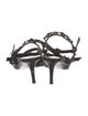 Valentino Rockstud Accents Leather T-Strap Pumps