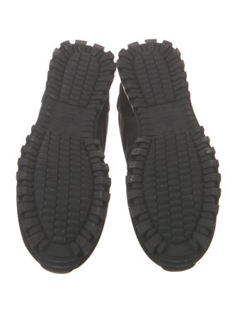 Valentino Rockstud Accents Suede Sneakers