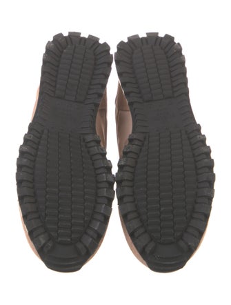 Valentino Rockstud Accents Suede Sneakers