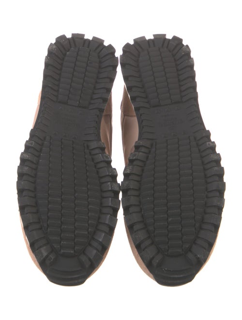 Valentino Rockstud Accents Suede Sneakers