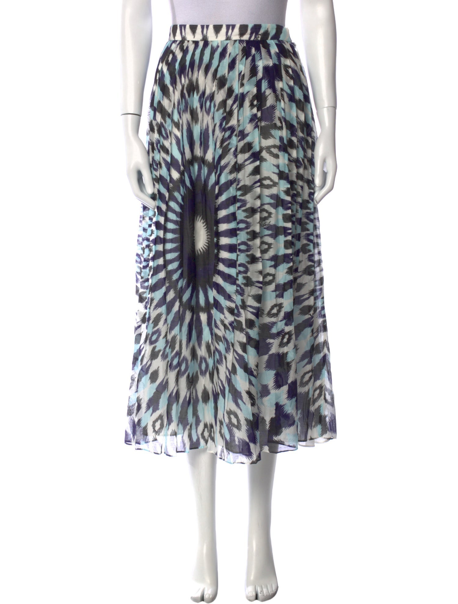 Valentino Printed Midi Length Skirt