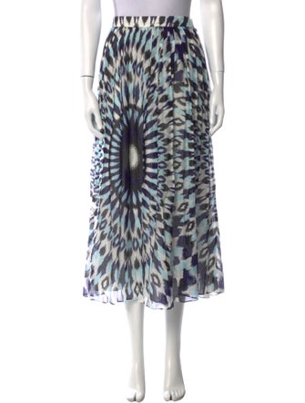 Valentino Printed Midi Length Skirt