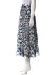 Valentino Printed Midi Length Skirt