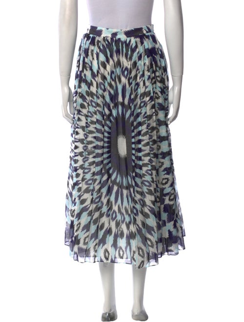 Valentino Printed Midi Length Skirt