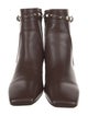 Valentino Rockstud Accents Leather Boots