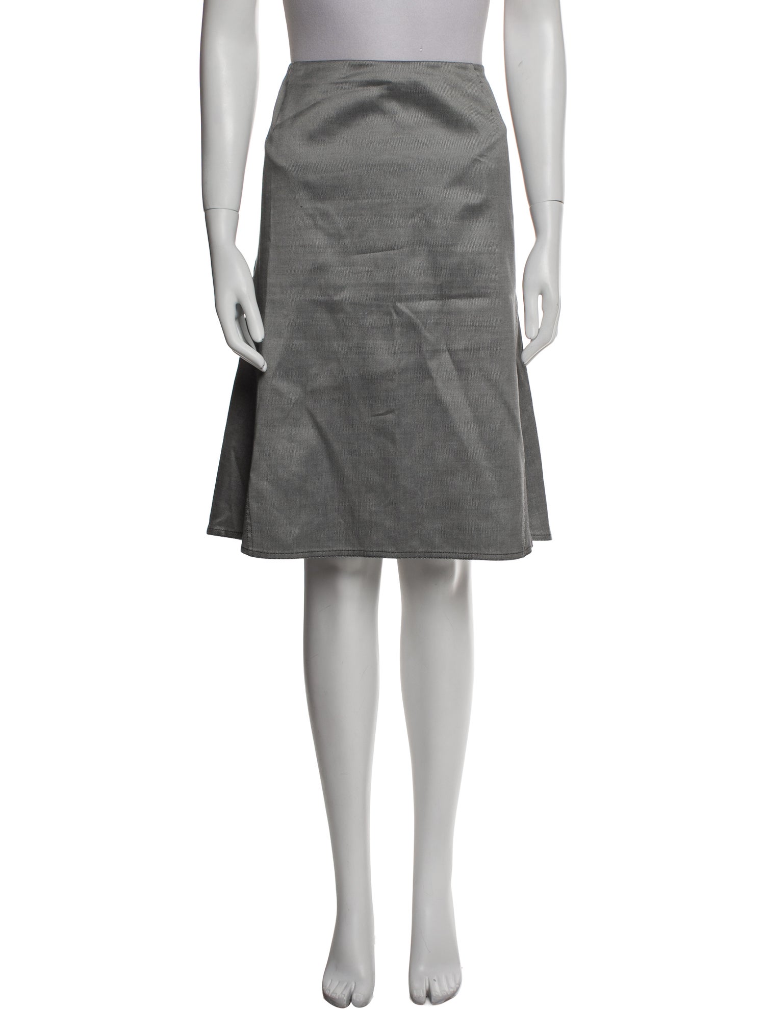 Valentino Lace Trim Embellishment Knee-Length Skirt