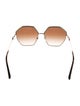 Valentino Cat-Eye Gradient Sunglasses