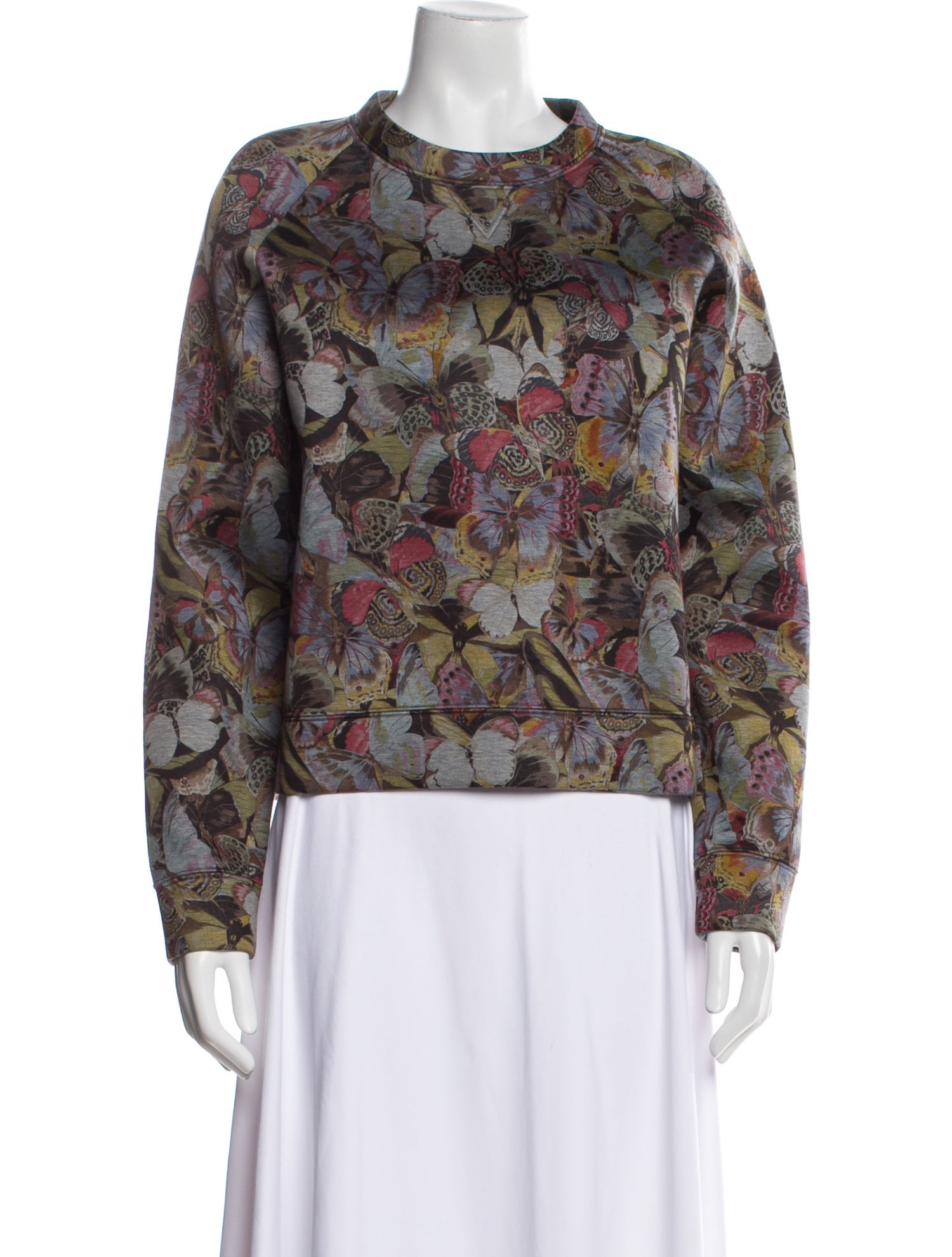 Valentino Printed Crew Neck Sweatshirt