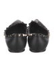 Valentino Rockstud Accents Leather Ballet Flats
