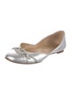 Valentino Signature Logo Leather D'Orsay Flats