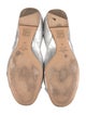 Valentino Signature Logo Leather D'Orsay Flats