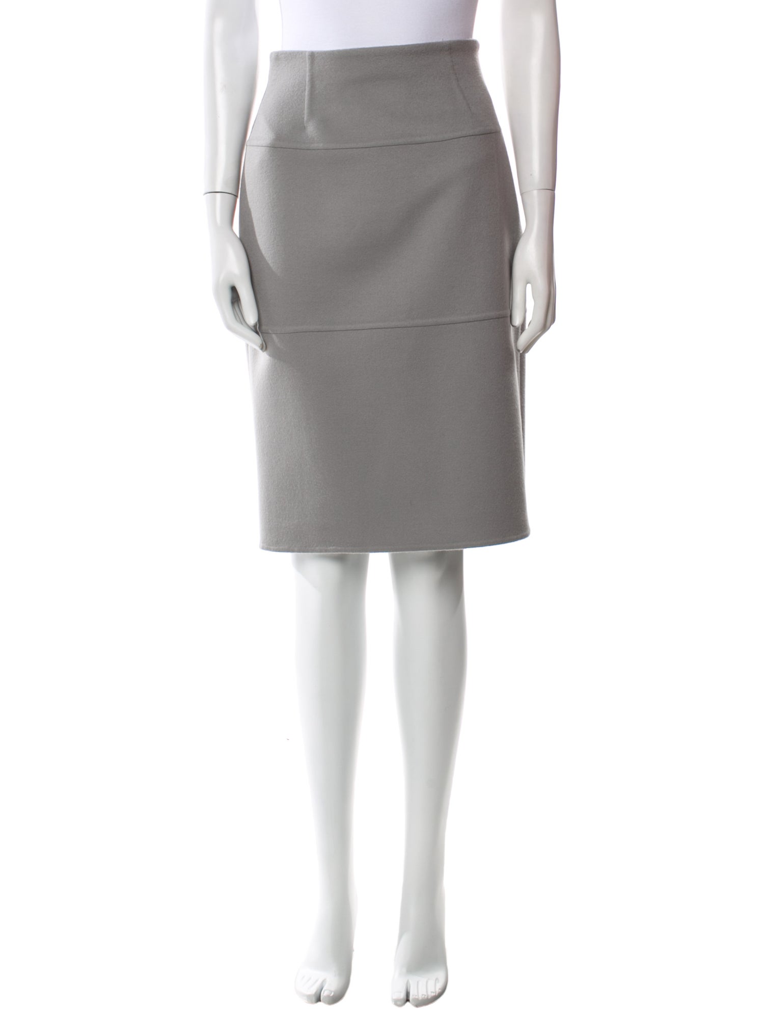 Valentino Virgin Wool Knee-Length Skirt w/ Tags