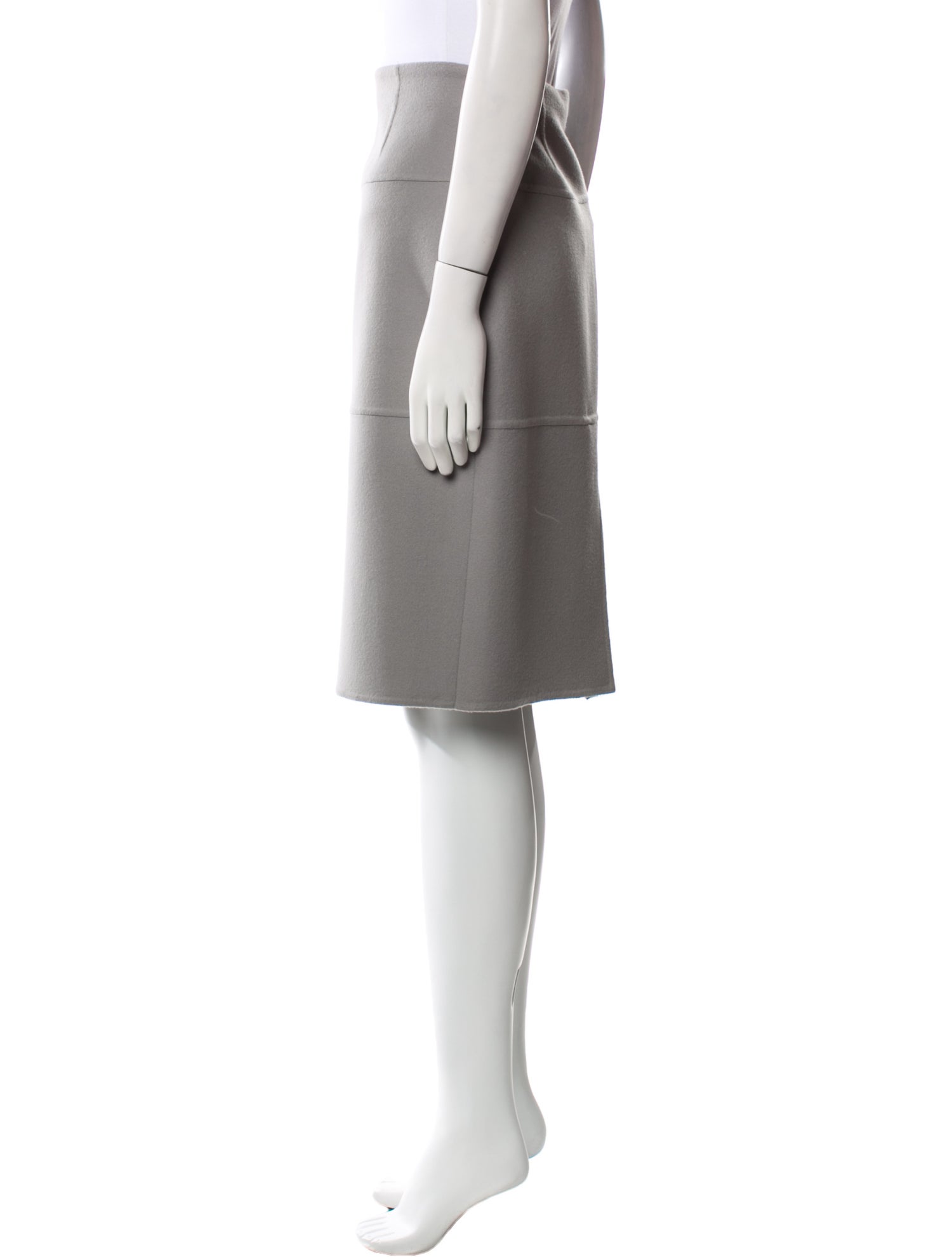 Valentino Virgin Wool Knee-Length Skirt w/ Tags