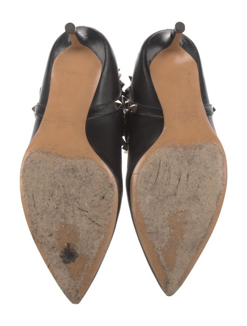 Valentino Rockstud Accents Leather Boots