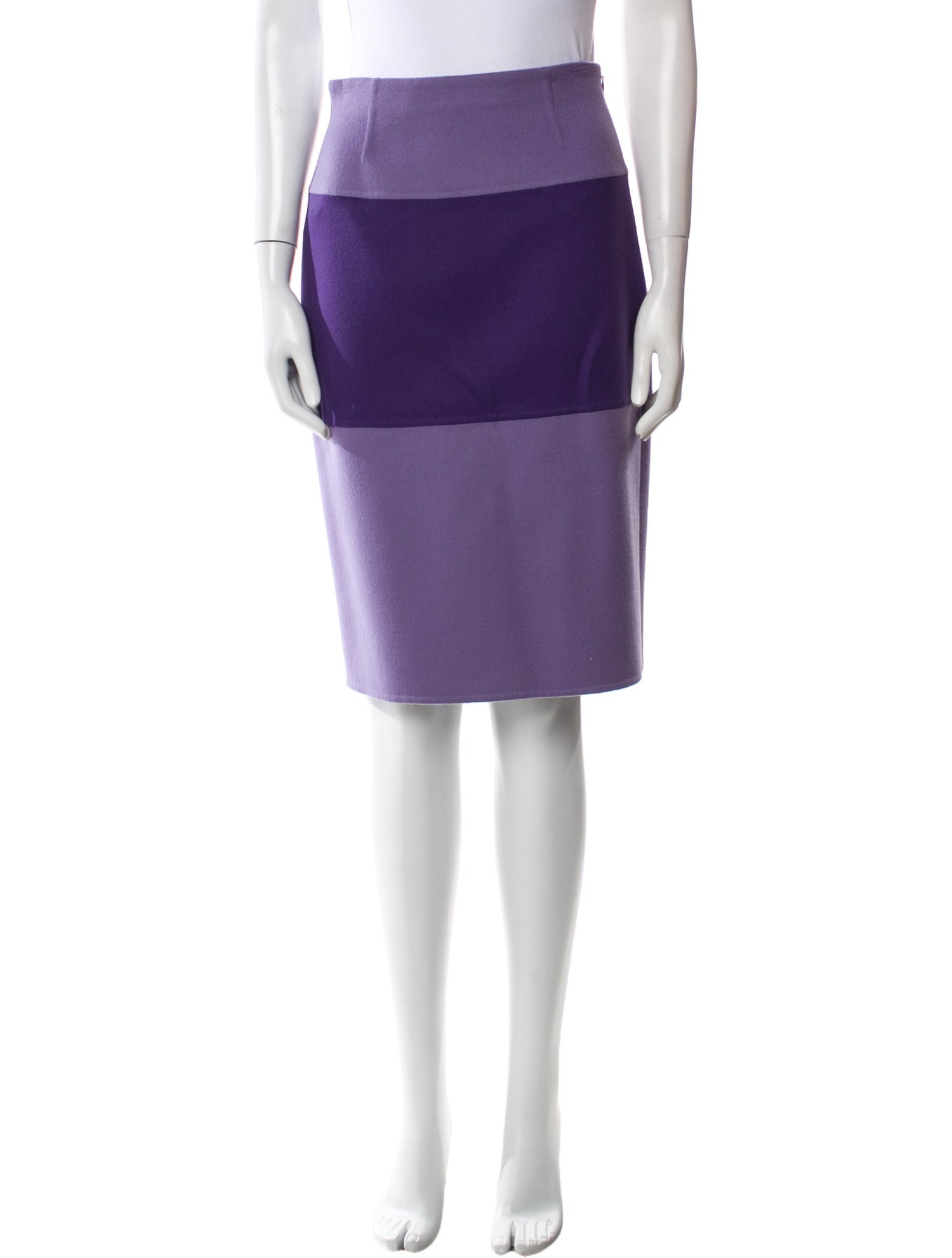 Valentino Virgin Wool Knee-Length Skirt