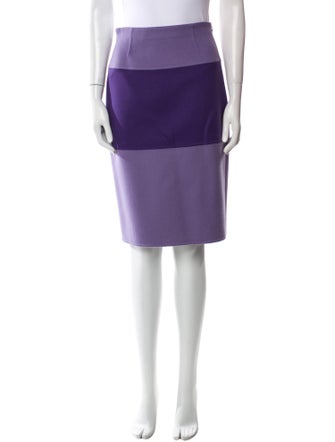 Valentino Virgin Wool Knee-Length Skirt