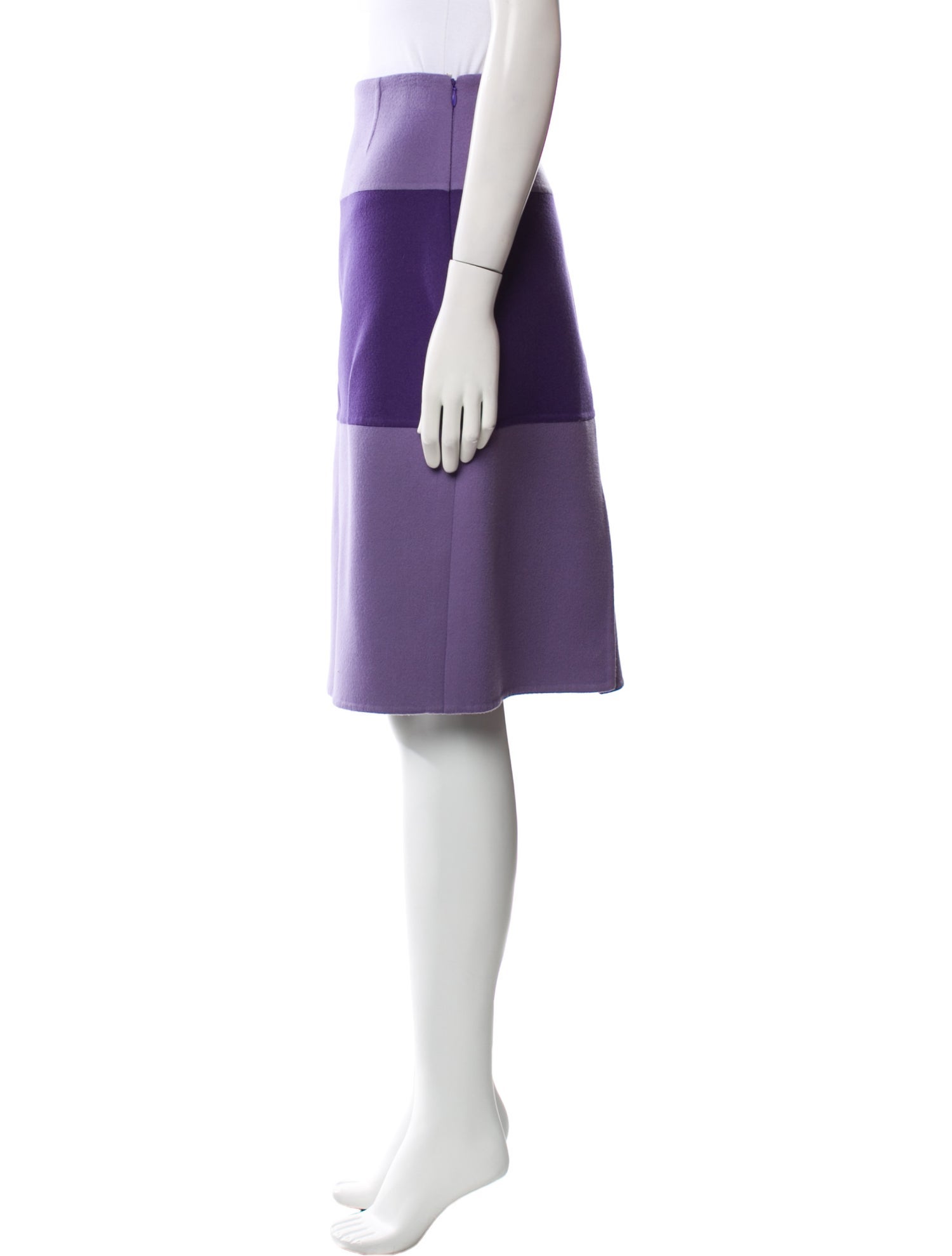 Valentino Virgin Wool Knee-Length Skirt