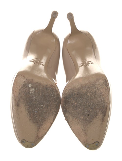 Valentino Rockstud Accents Patent Leather Pumps