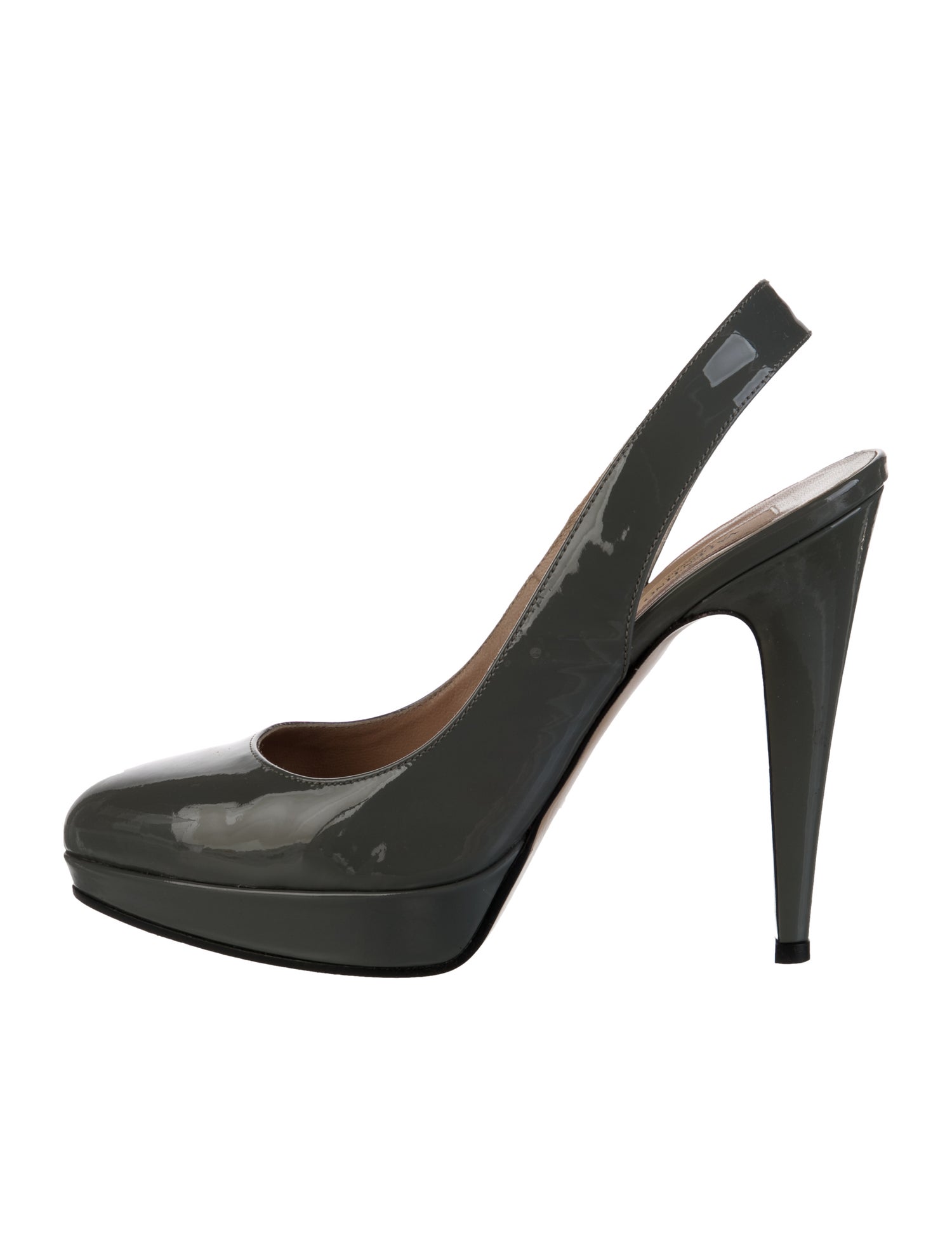 Valentino Patent Leather Slingback Pumps