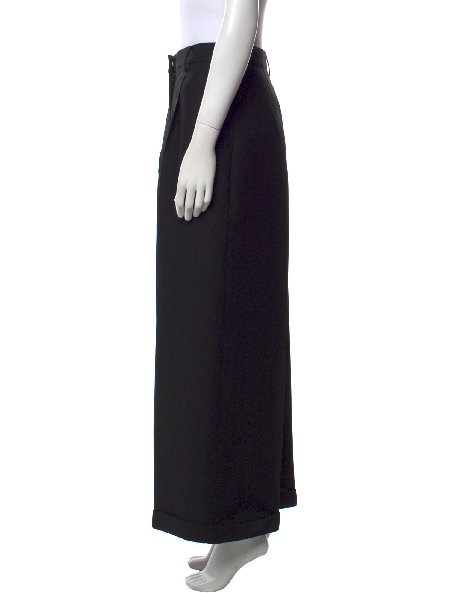 Valentino Virgin Wool Wide Leg Pants