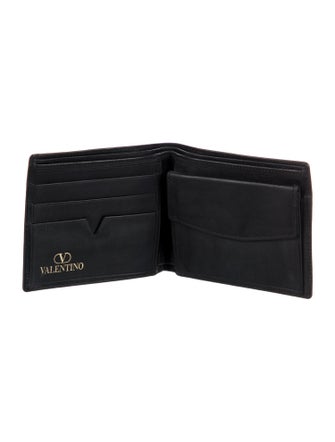 Valentino Leather Bifold Wallet