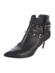 Valentino Rockstud Accents Leather Boots