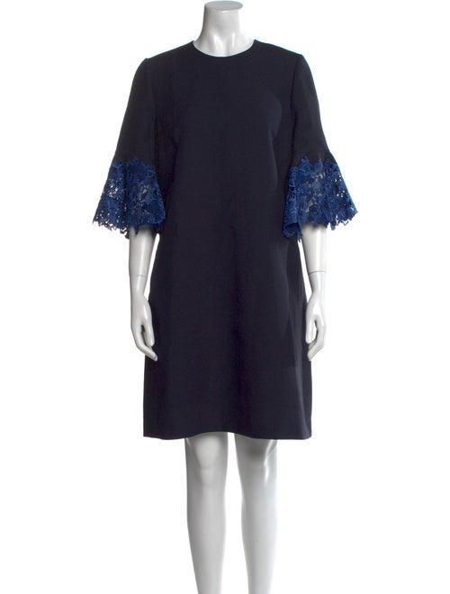 Valentino Virgin Wool Knee-Length Dress