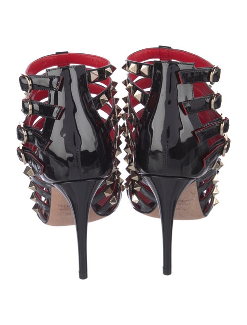 Valentino Rockstud Accents Patent Leather Pumps