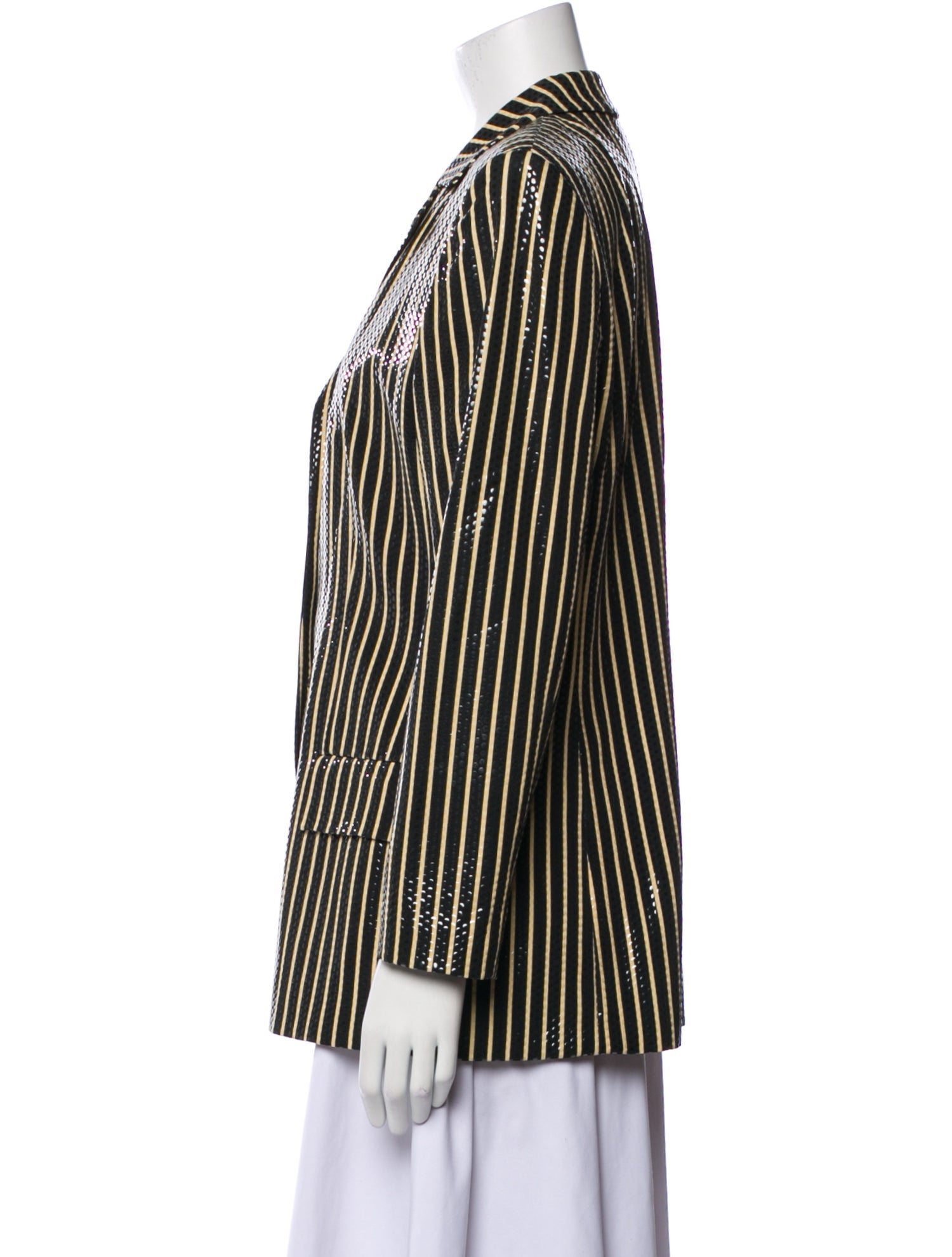 Valentino Vintage Striped Blazer