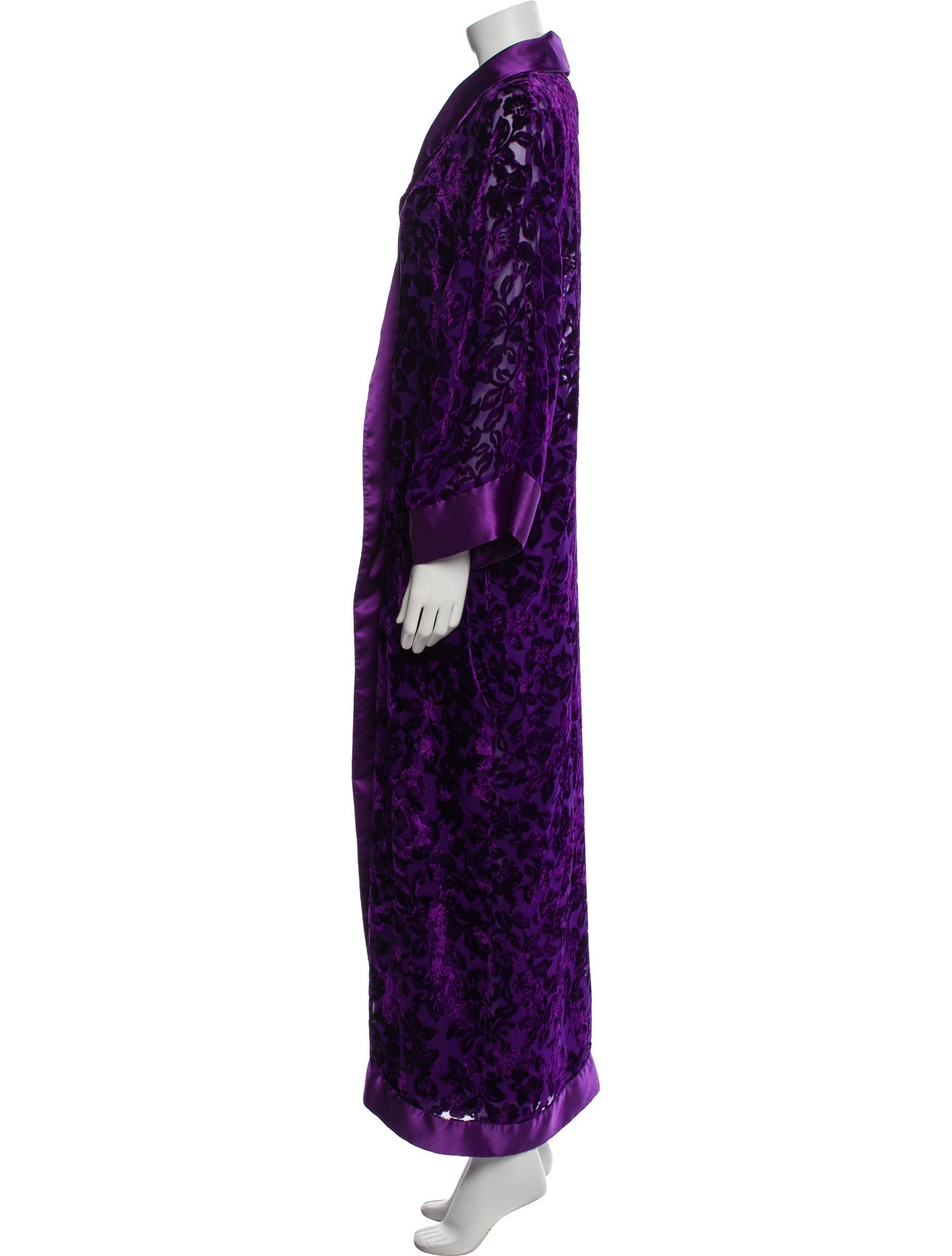 Valentino Vintage Floral Print Robe