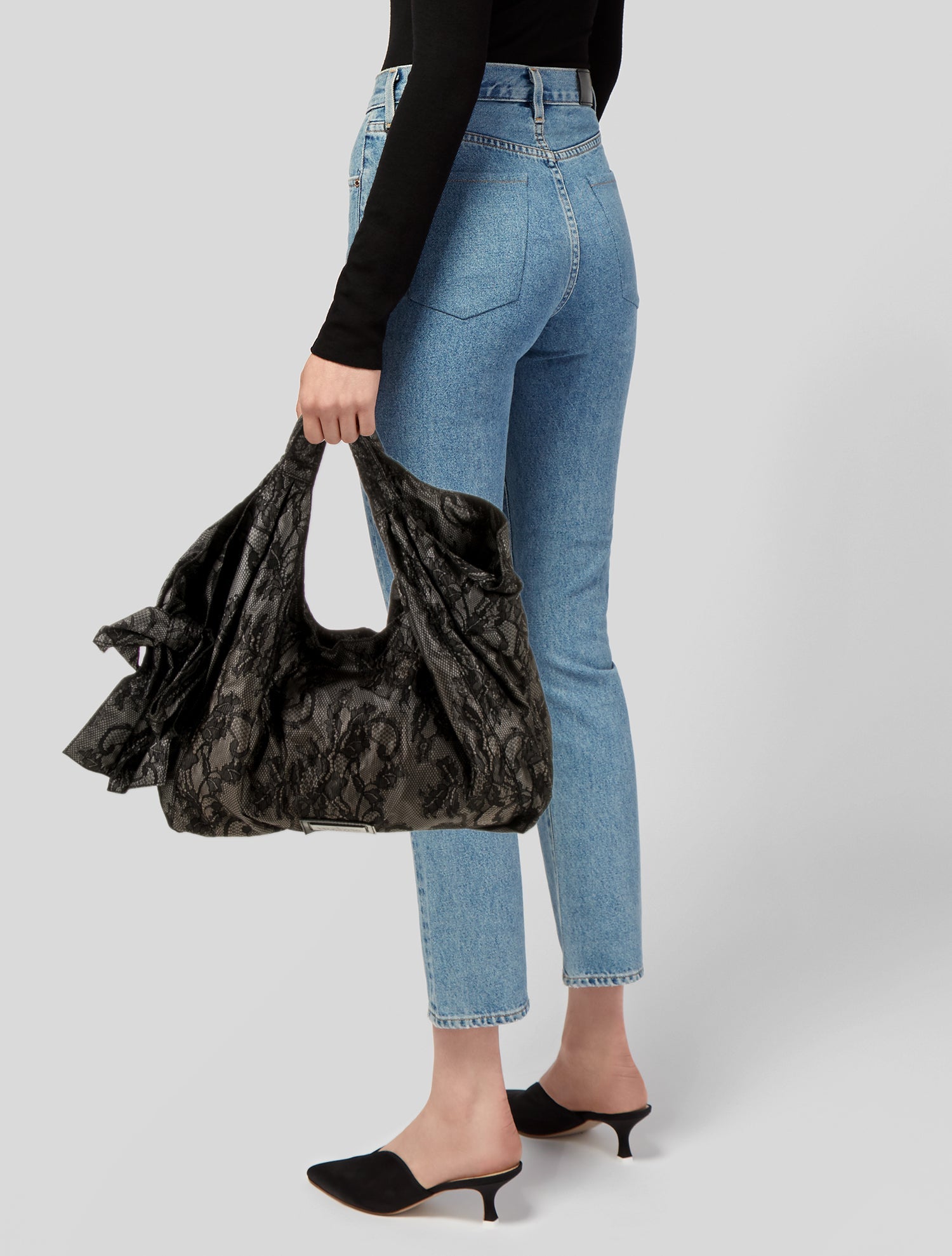 Valentino Lace Lace Hobo