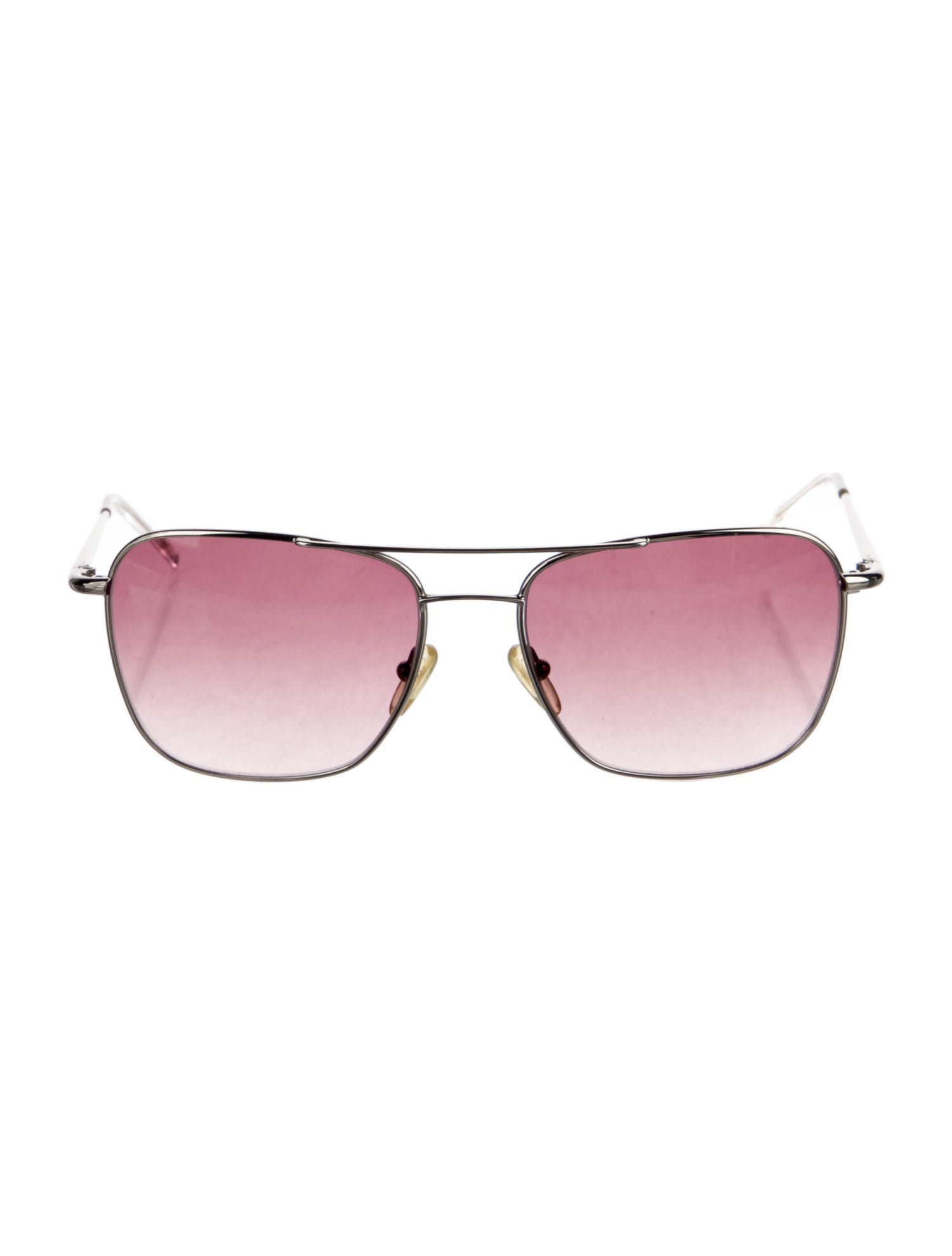 Valentino Rockstud Accents Aviator Sunglasses