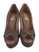 Valentino Lace Lace Pattern Pumps