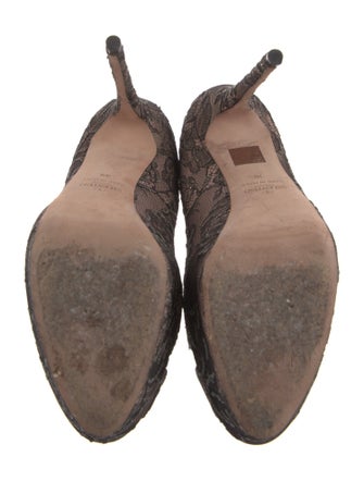 Valentino Lace Lace Pattern Pumps