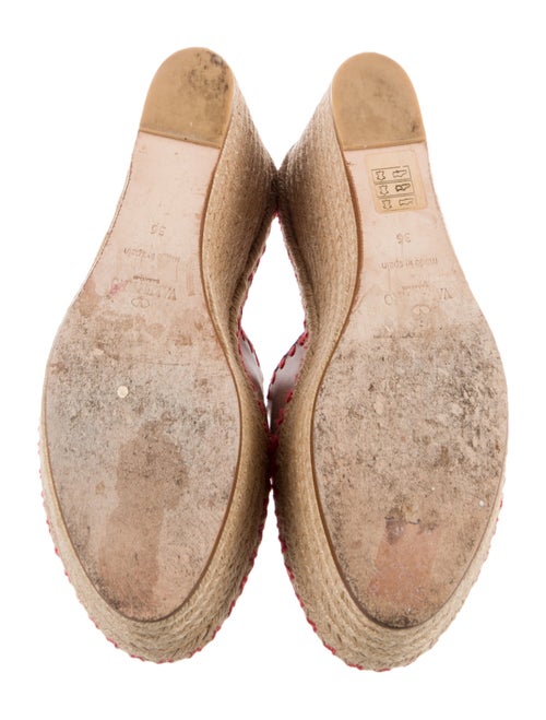 Valentino Leather Espadrilles