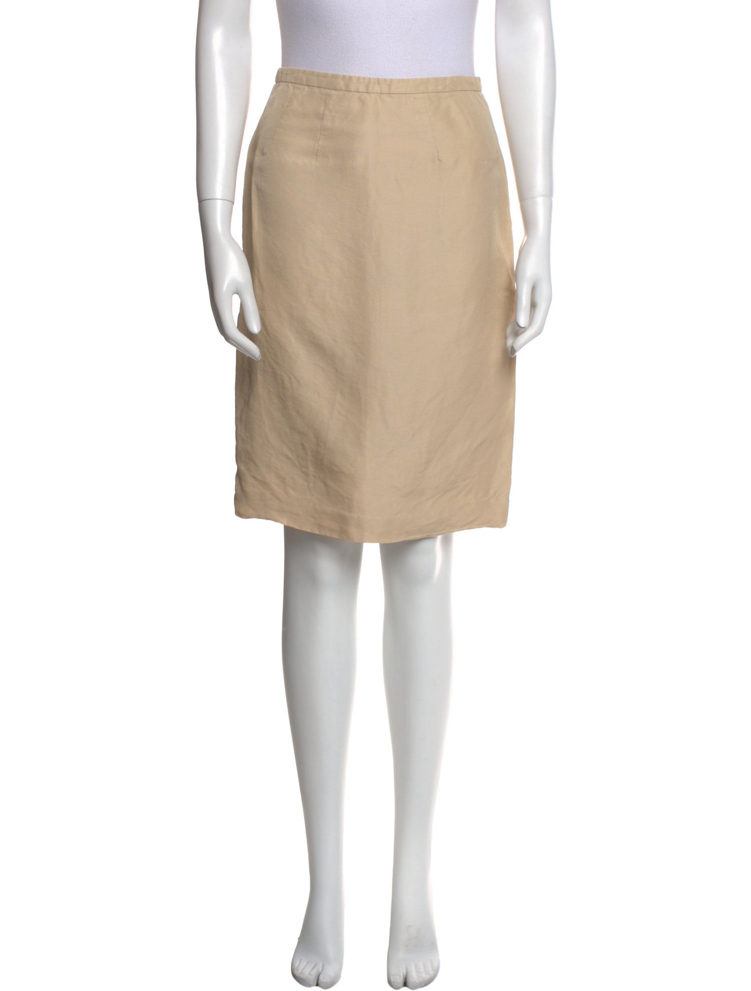 Valentino Silk Knee-Length Skirt