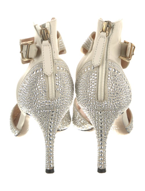 Valentino Leather Studded Accents Sandals