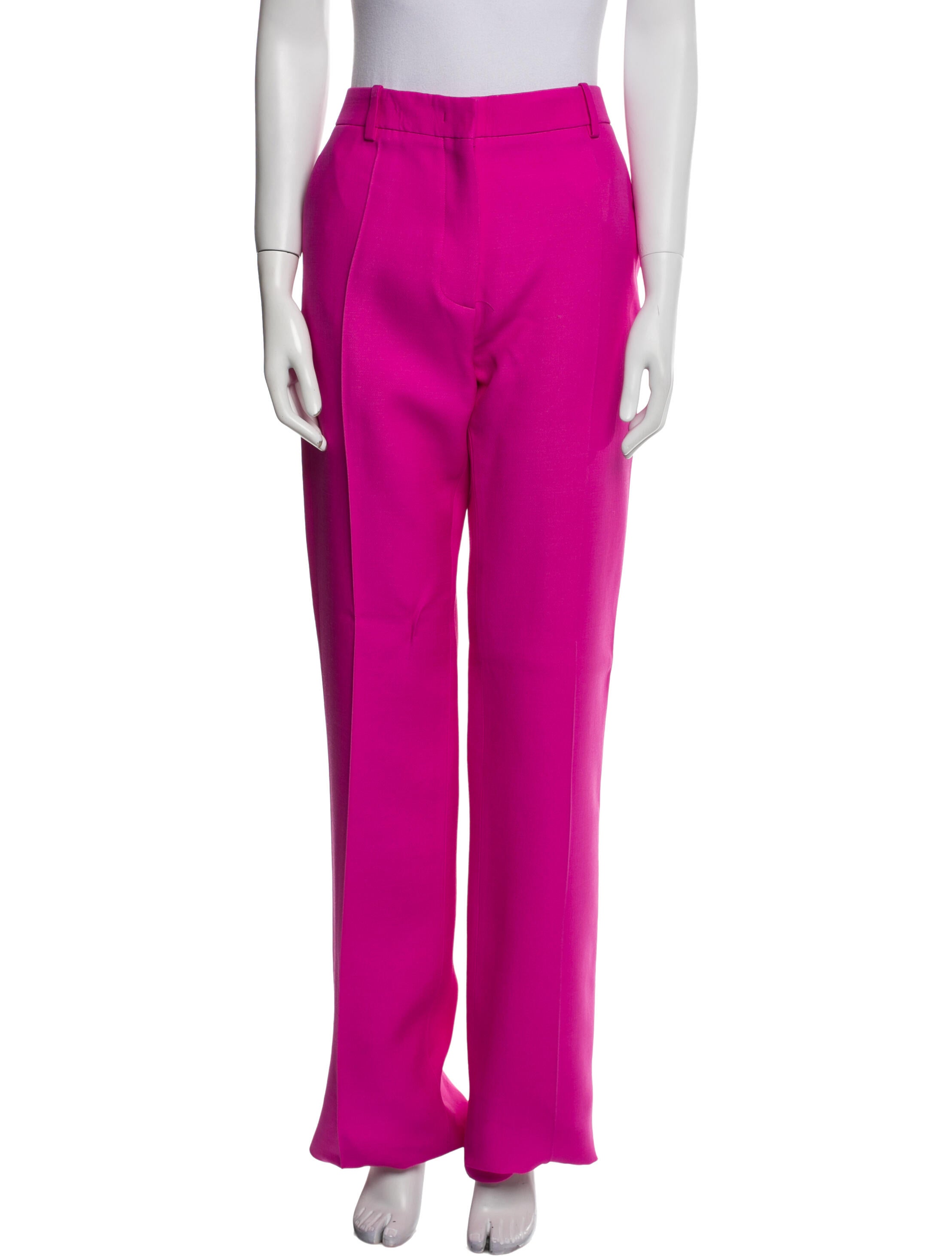 Valentino Virgin Wool Wide Leg Pants