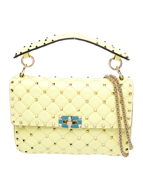 Valentino Rockstud Spike Top Handle Bag