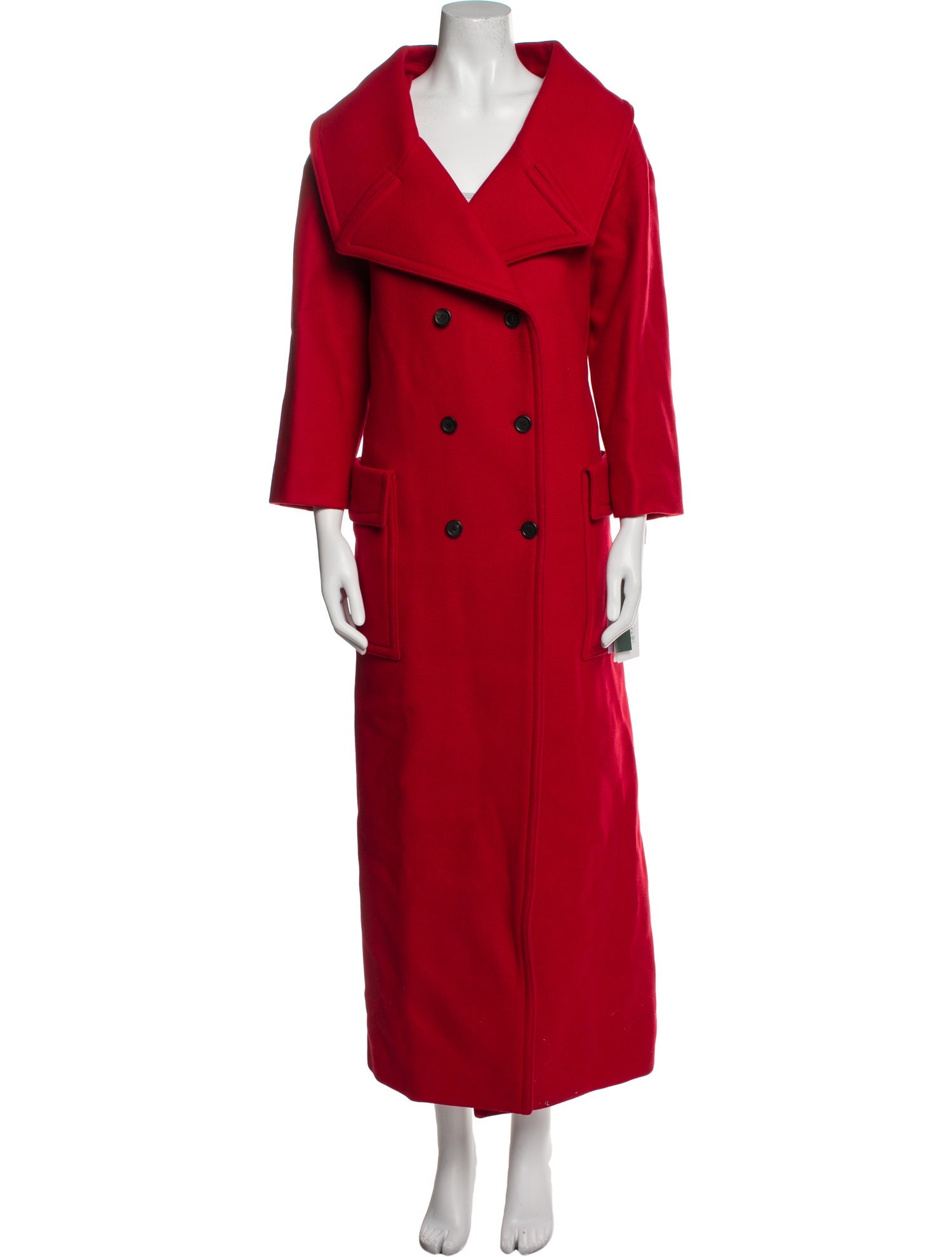 Valentino Virgin Wool Trench Coat