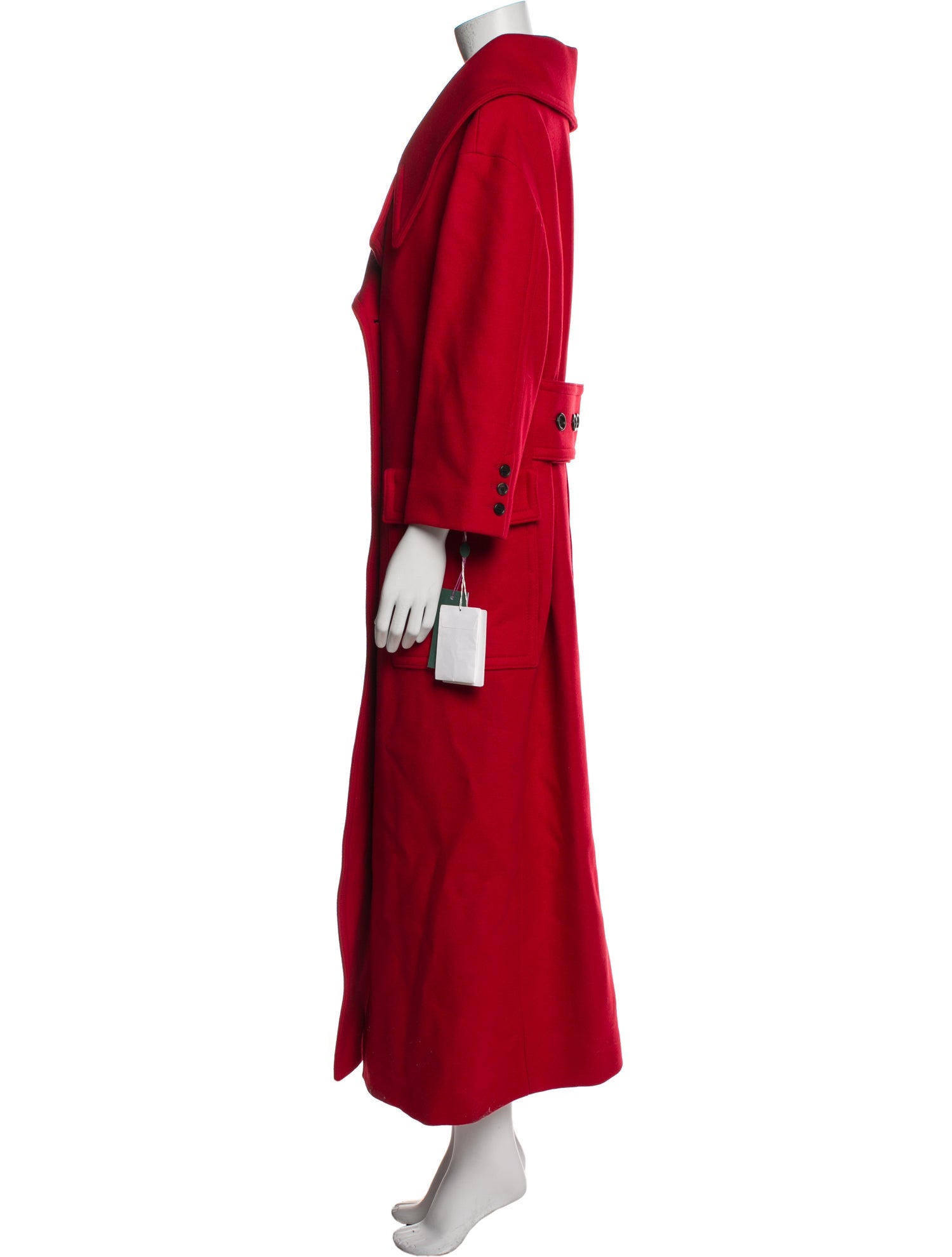 Valentino Virgin Wool Trench Coat