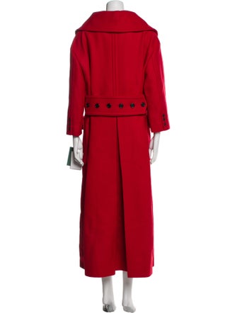 Valentino Virgin Wool Trench Coat