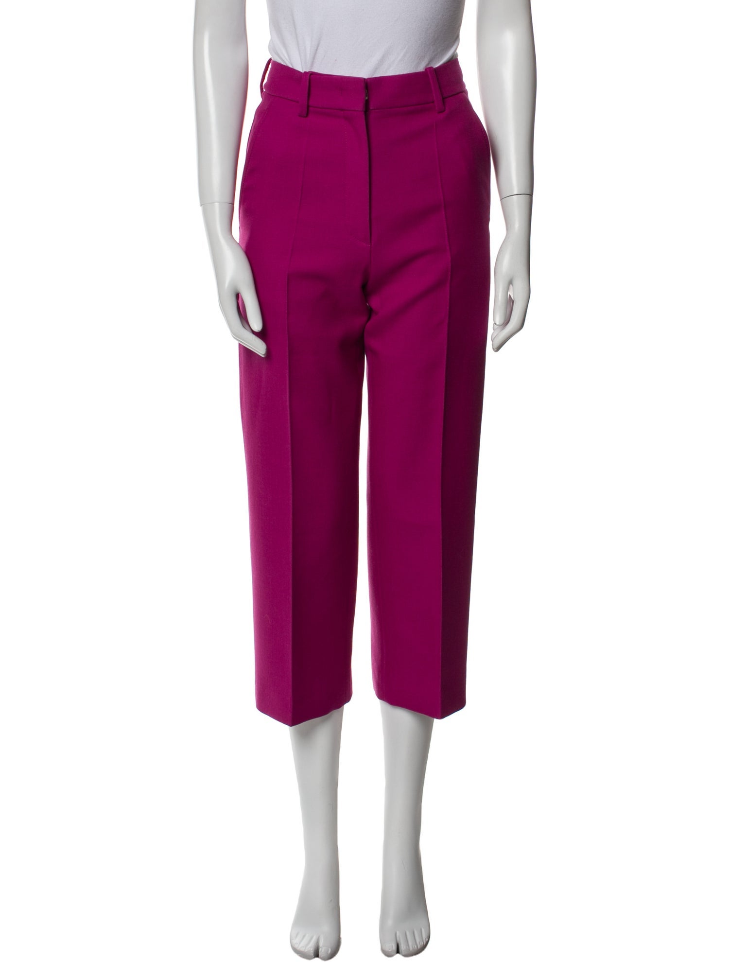 Valentino Virgin Wool Wide Leg Pants