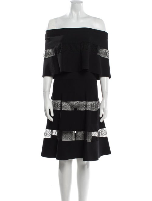 Valentino Silk Knee-Length Dress