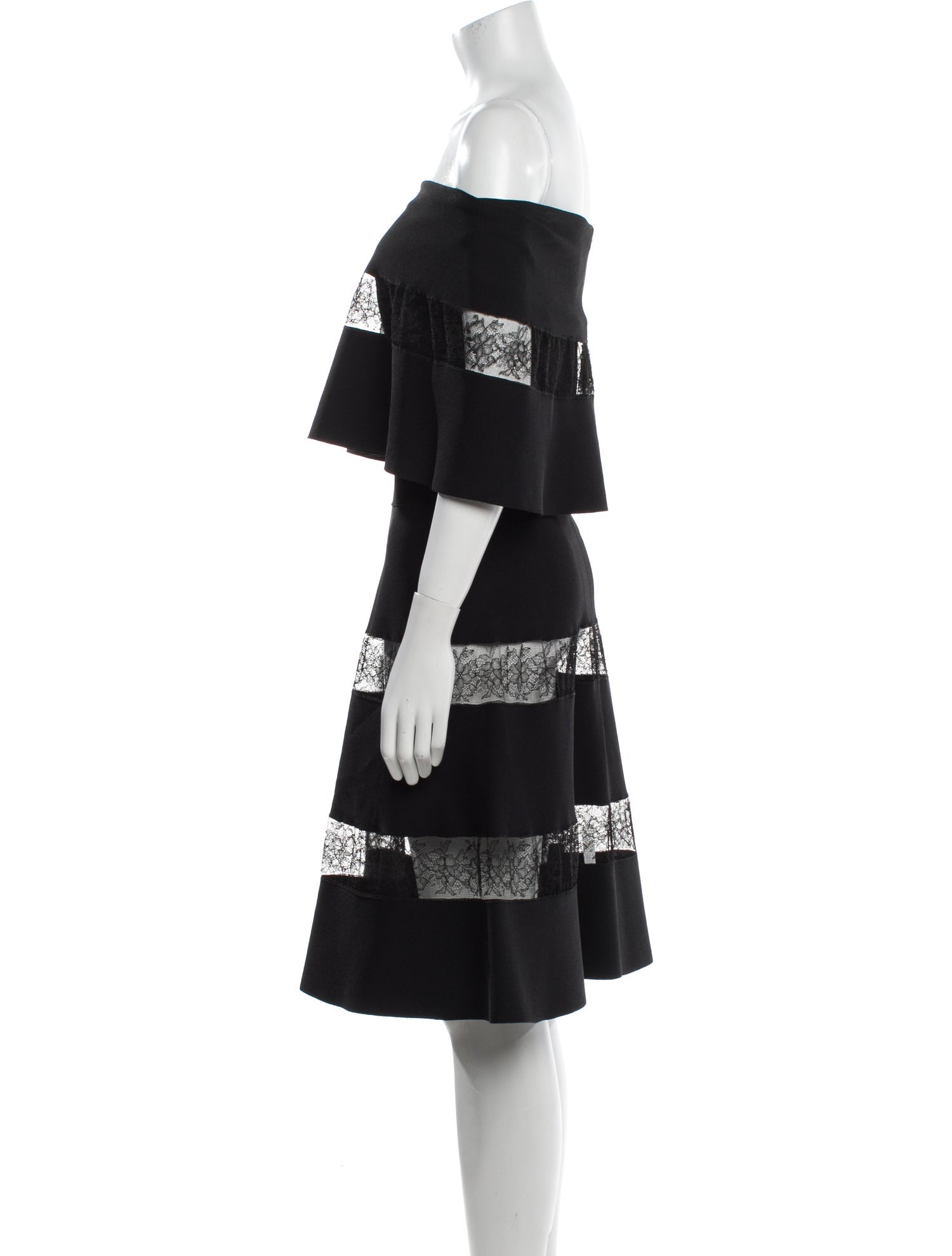 Valentino Silk Knee-Length Dress