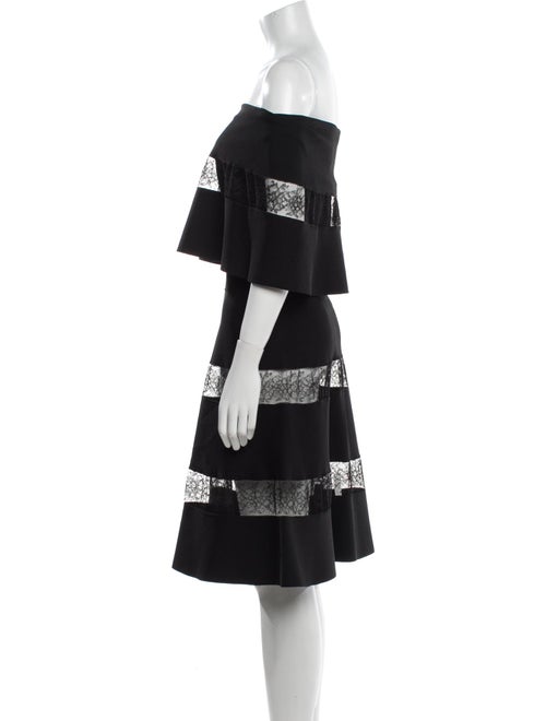 Valentino Silk Knee-Length Dress