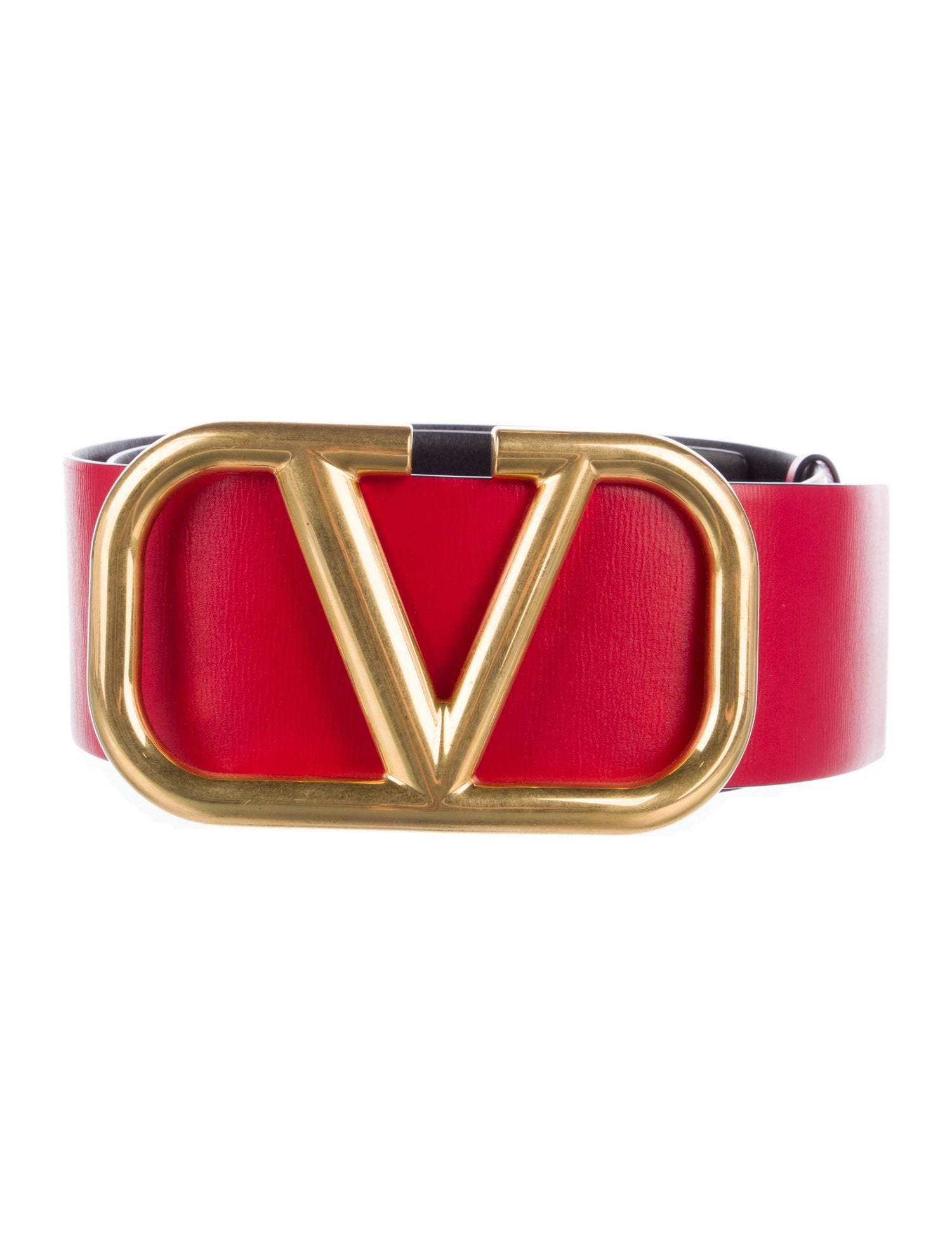 Valentino Wide Leather Belt